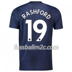 Fußballtrikots Manchester United Rashford 19 Ausweich Trikotsatz 2018-2019